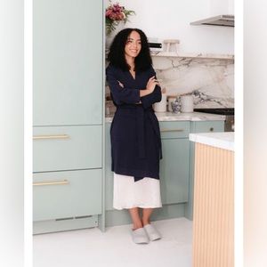 BNWT All You Are Navy “The Robe” size XL